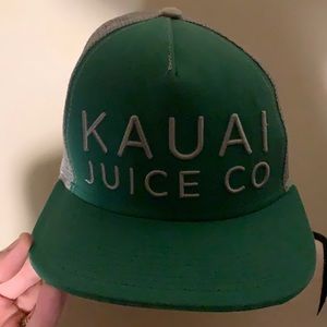 NWOT Kauai Juice Co Stitched Baseball Hat